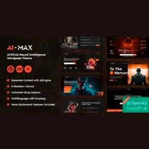 AI MAX Artificial Neural Network WordPress Theme