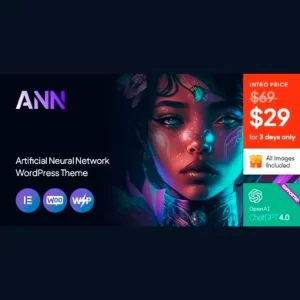 ANN Artificial Neural Network WordPress Theme