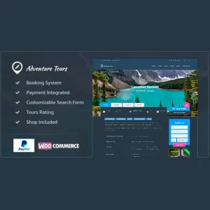 Adventure Tours WordPress TourTravel Theme