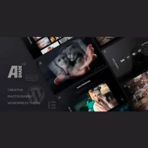Ashade Photography WordPress Theme