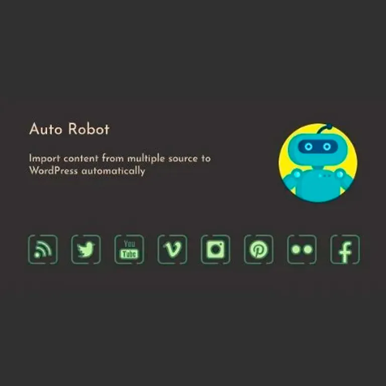 Auto Robot Pro WordPress Autoblogging Plugin 1 Auto Robot Pro WordPress Autoblogging Plugin
