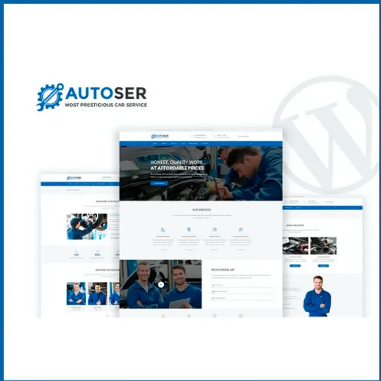 Autoser Car Repair and Auto Service WordPress Theme 1 Autoser Car Repair and Auto Service WordPress Theme