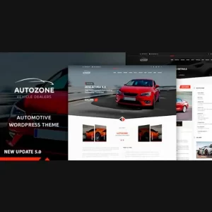 Autozone Automotive Car Dealer WordPress Theme