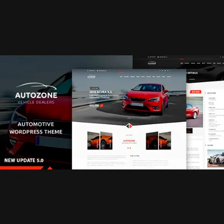 Autozone Automotive Car Dealer WordPress Theme 1 Autozone Automotive Car Dealer WordPress Theme