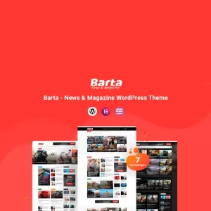 Barta News y Magazine WordPress Theme