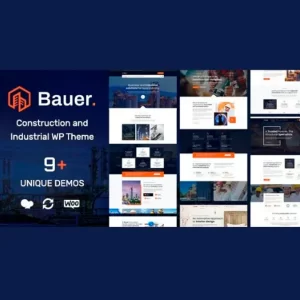 Bauer Construction and Industrial WordPress Theme