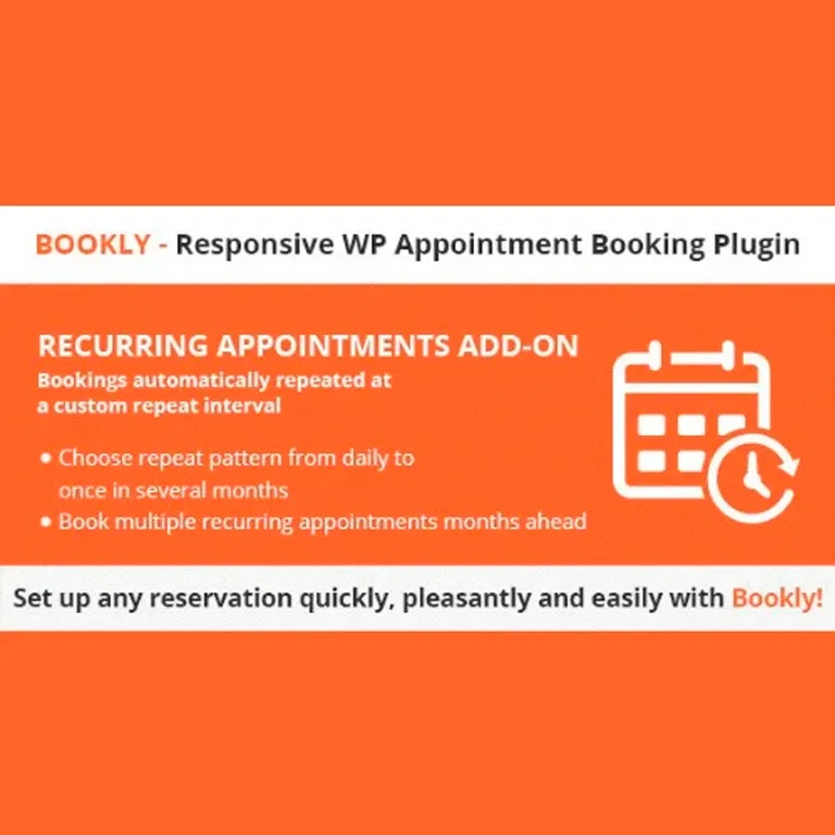 Bookly Recurring Appointments Addon 1 Bookly Recurring Appointments Addon