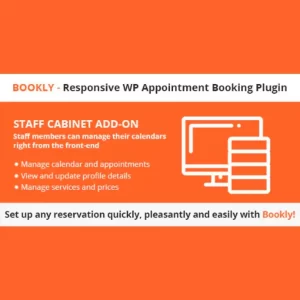 Bookly Staff Cabinet Addon