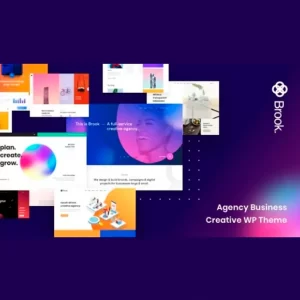 Brook Agency Business Creative WordPress Theme