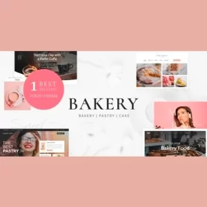 Cake Bakery Pastry WP WordPress Theme