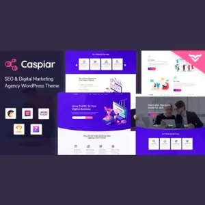 Caspiar Digital Marketing y Agency WordPress Theme