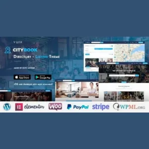 CityBook Directory y Listing WordPress Theme