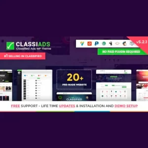 Classiads Classified Ads WordPress Theme