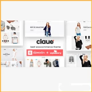 Claue Clean Minimal WooCommerce Theme