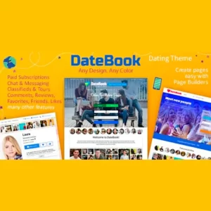 DateBook Dating WordPress Theme