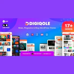 Digiqole News Magazine WordPress Theme