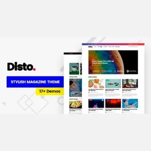 Disto WordPress Blog Magazine Theme
