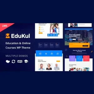 Edukul Online Courses WordPress Theme