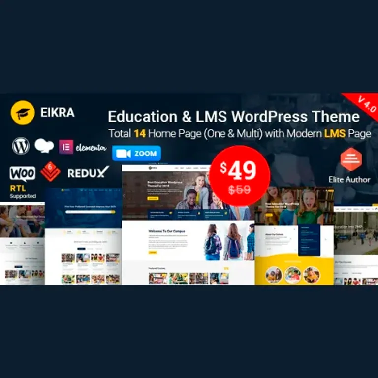 Eikra Education Education WordPress Theme 1 Eikra Education Education WordPress Theme