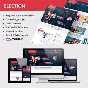 Election Political WordPress Theme
