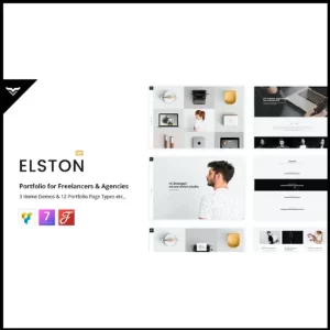 Elston Portfolio for Freelancers y Agencies