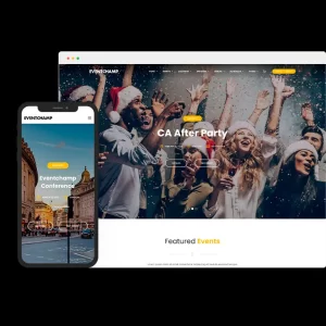 Event Champ Multiple Events y Conference WordPress Theme