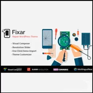Fixar Phones & Computer Repair Theme