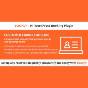 GDPR Solution Bookly Customer Cabinet Addon