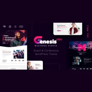 GenesisExpo Business Events y Conference WordPress Theme