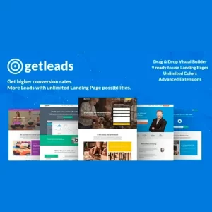 Getleads High Performance Landing Page WordPress Theme