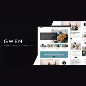 Gwen Creative Personal WordPress Blog Theme