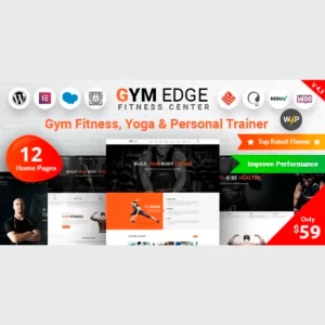 Gym Edge Fitness WordPress Theme