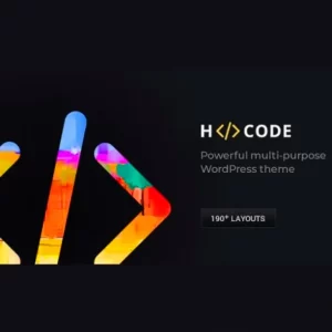 H Code Responsive y Multipurpose WordPress Theme
