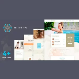 Helens Spa Beauty Spa Health Spa y Wellness Theme