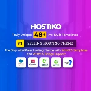 Hostiko WordPress WHMCS Hosting Theme