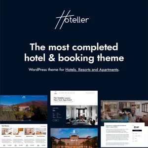 Hoteller Booking WordPress Theme