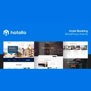 Hotello Hotel Booking WordPress Theme
