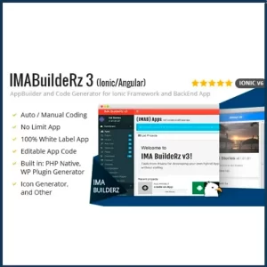 IMABuildeRz Ionic Mobile App Builder Code Generator