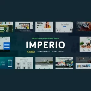 Imperio Business E-Commerce Portfolio y Photography WP Theme