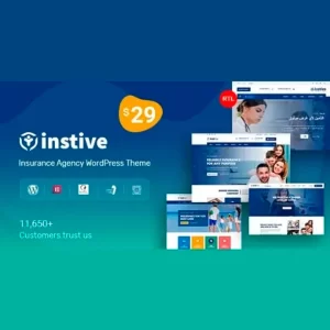 Instive Insurance WordPress Theme