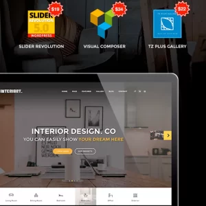 InteriArt Furniture y Interior WordPress Theme