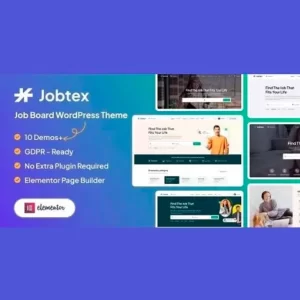 Jobtex Job Board WordPress Theme