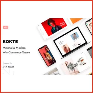 Konte Minimal y Modern WooCommerce WordPress Theme
