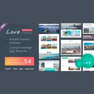 Love Travel Creative Travel Agency WordPress