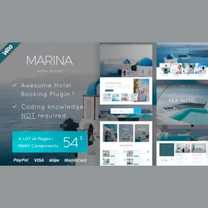 Marina Hotel y Resort WordPress Theme