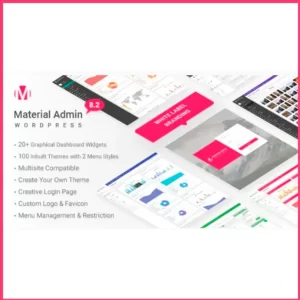 Material White Label WordPress Admin Theme