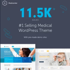 MediCenter Health Medical Clinic WordPress Theme