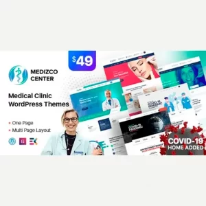 Medizco Medical Health y Dental Care Clinic WordPress Theme