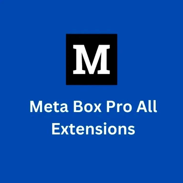 Meta Box Pro All Extensions WordPress Custom Fields Framework 1 Meta Box Pro All Extensions WordPress Custom Fields Framework