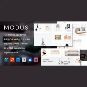 Modus Modern Furniture WooCommerce Theme